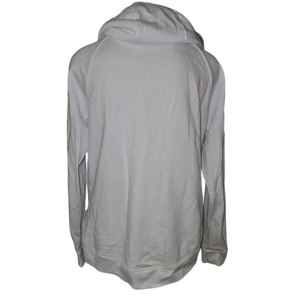 Under Armour scoop neck hoodie white Large Sporty Athletic Gorpcore - Picture 5 of 8